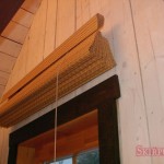 Medinė romanetė ant balkono durų - Skirpus 3