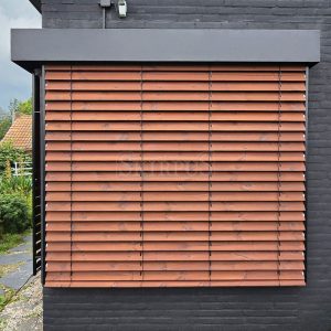 Outdoor Wooden Blinds Cadzand 7 Copy